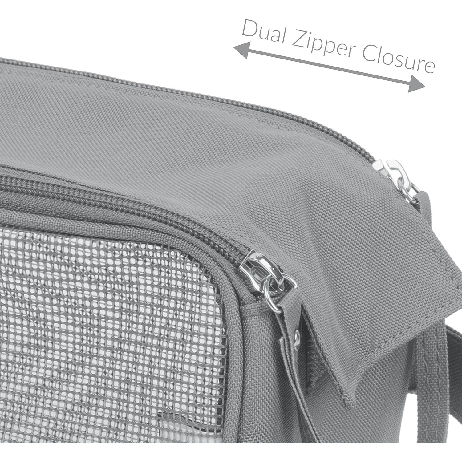 Bolsa de Aseo Colgante Simplify Gris | Organizador Impermeable