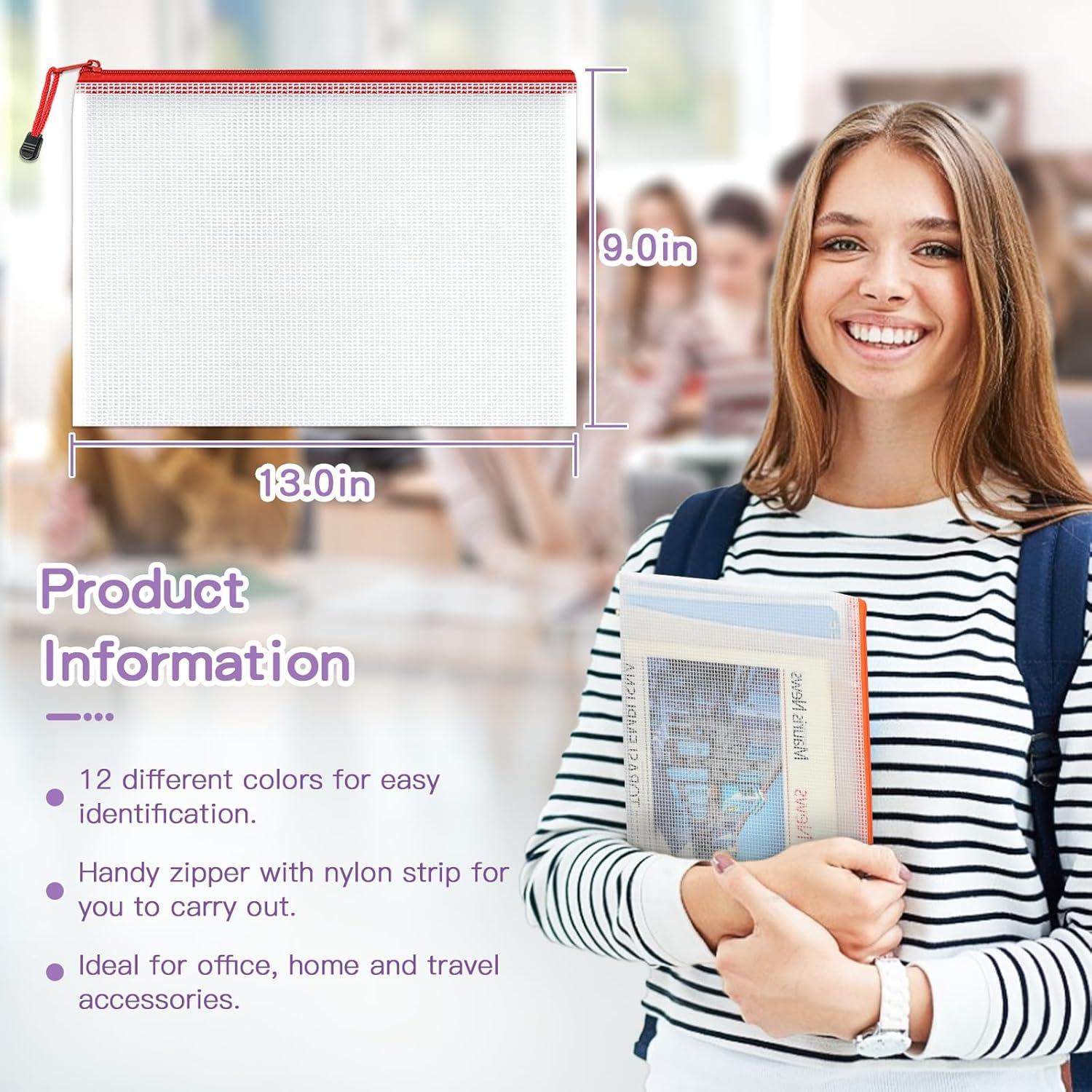 Bolsas con Cierre Umriox 36PCS 33x22.9cm Multicolor