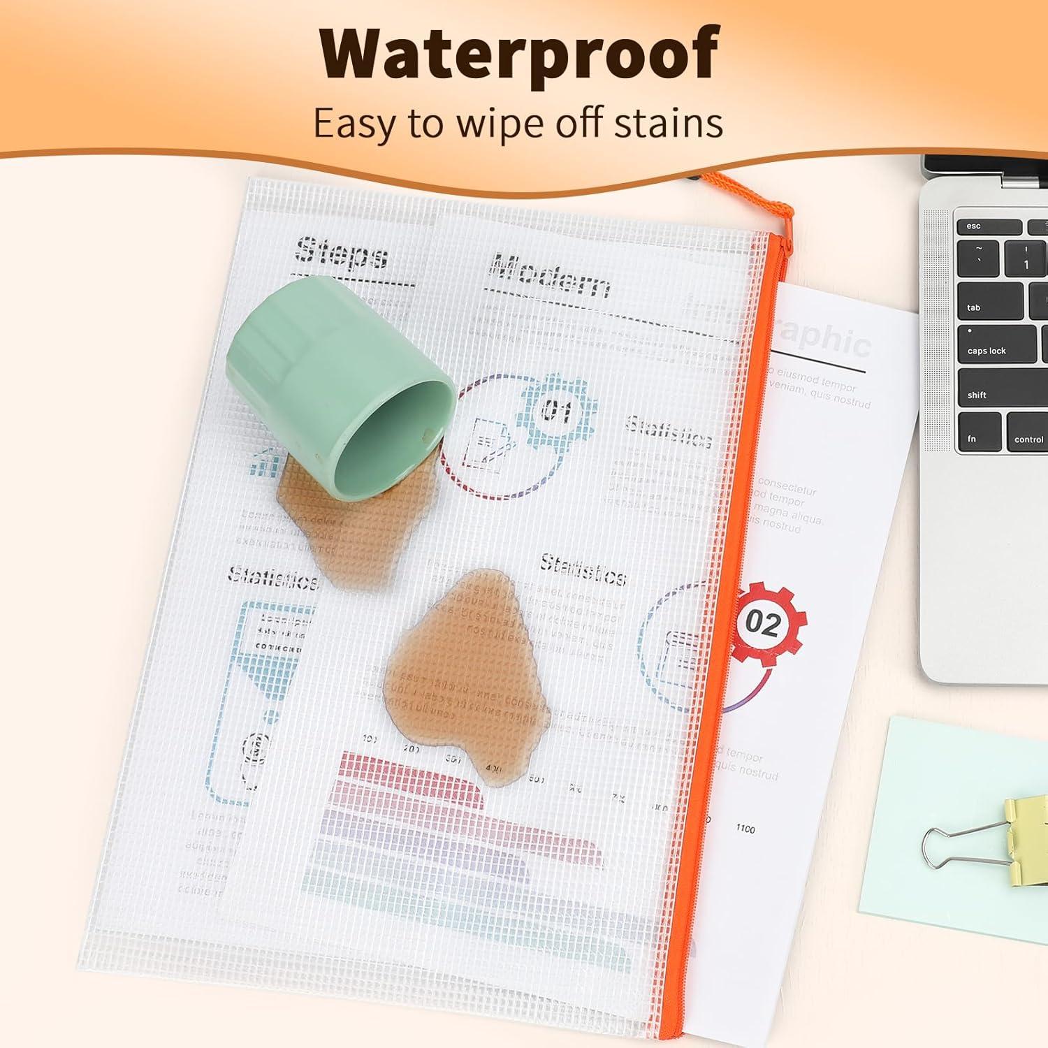 Bolsa de Documentos con Cierre Umriox 18PCS 42.9x31.5cm Multicolor