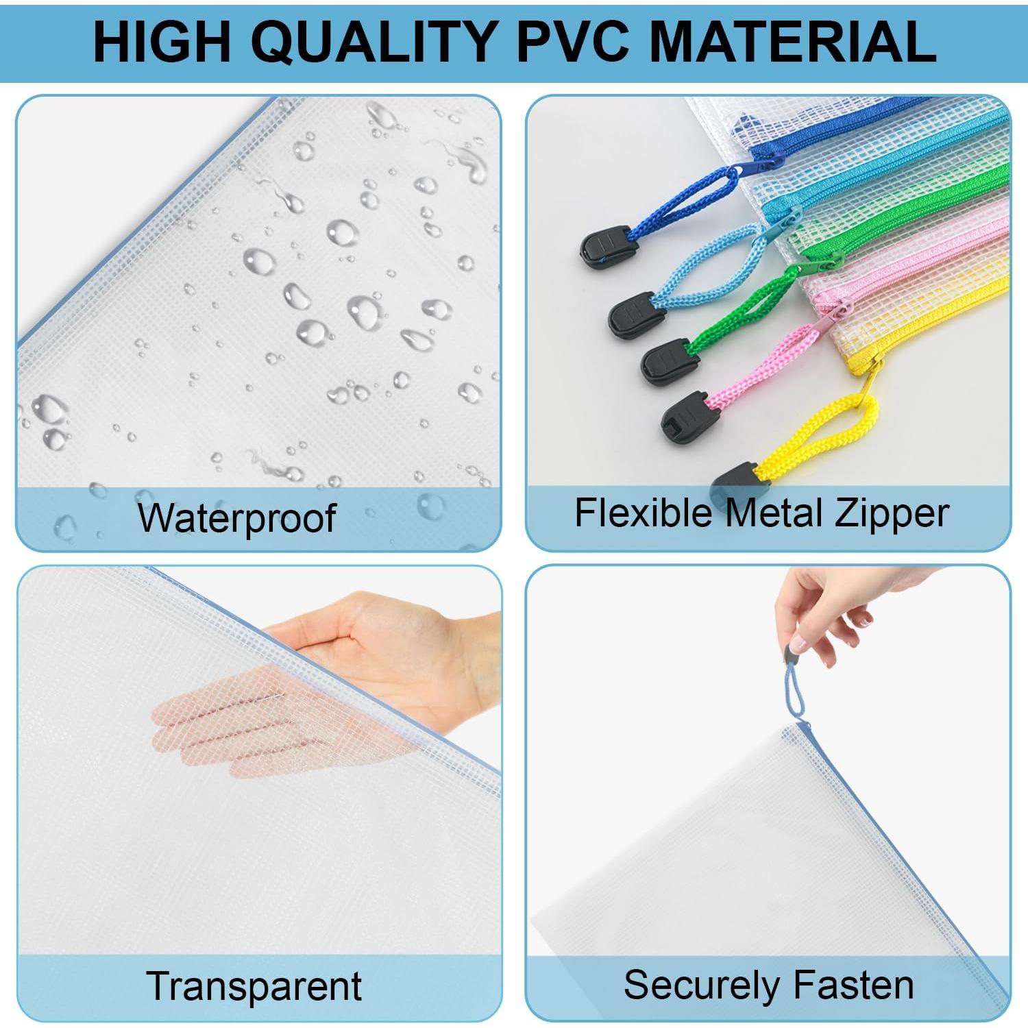 Bolsas de Cremallera de Malla SILVERRAV 32 Pcs Multicolor