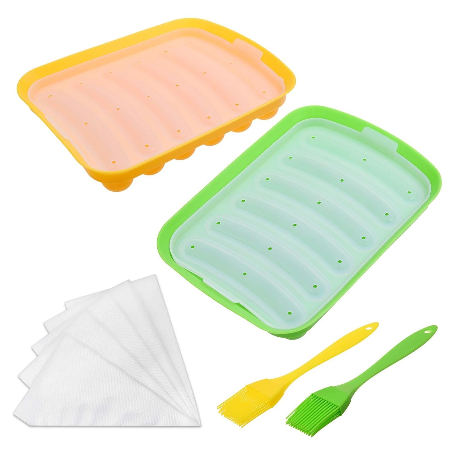 Moldes de Salchichas de Silicona Kare & Kind - 2 Piezas