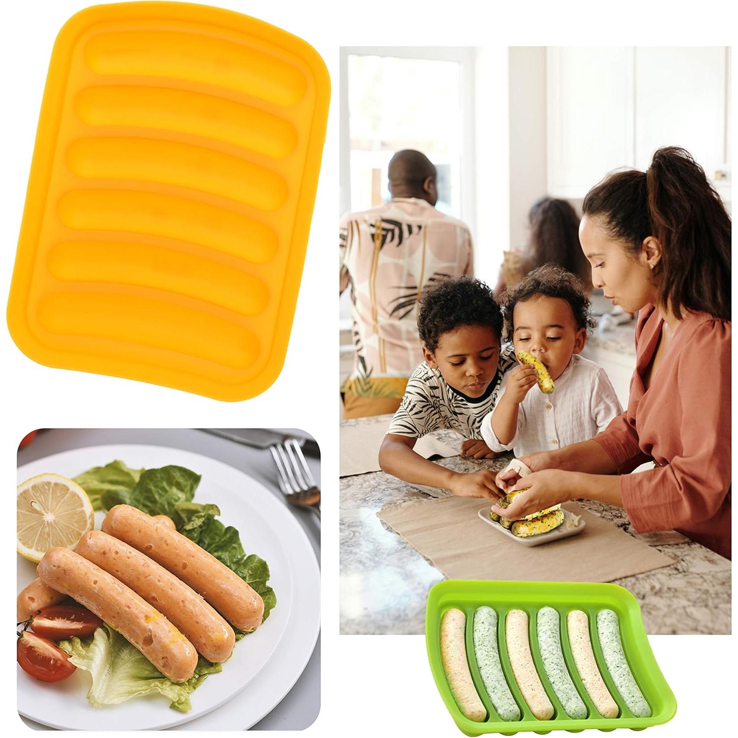 Moldes de Salchichas de Silicona Kare & Kind - 2 Piezas