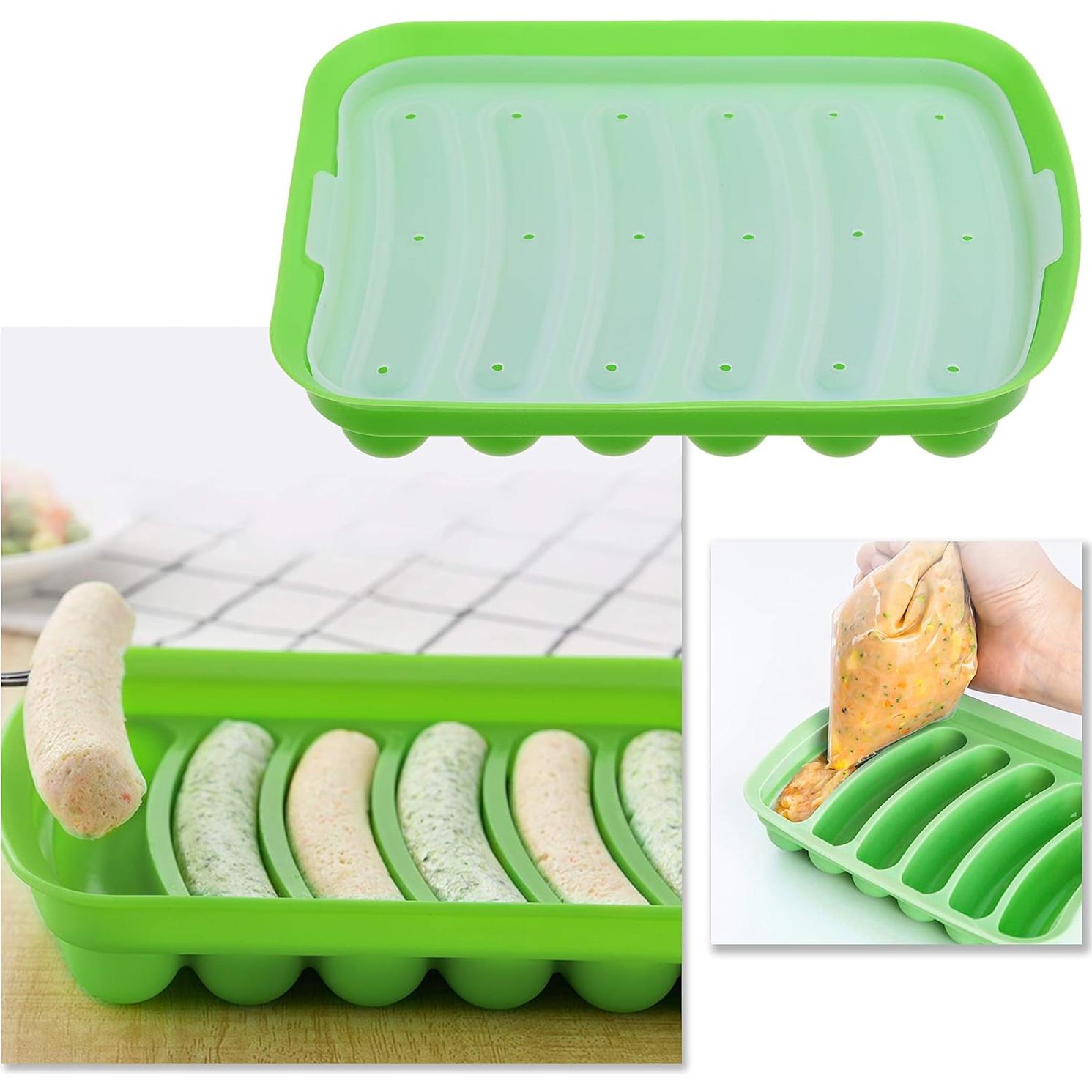 Moldes de Salchichas de Silicona Kare & Kind - 2 Piezas