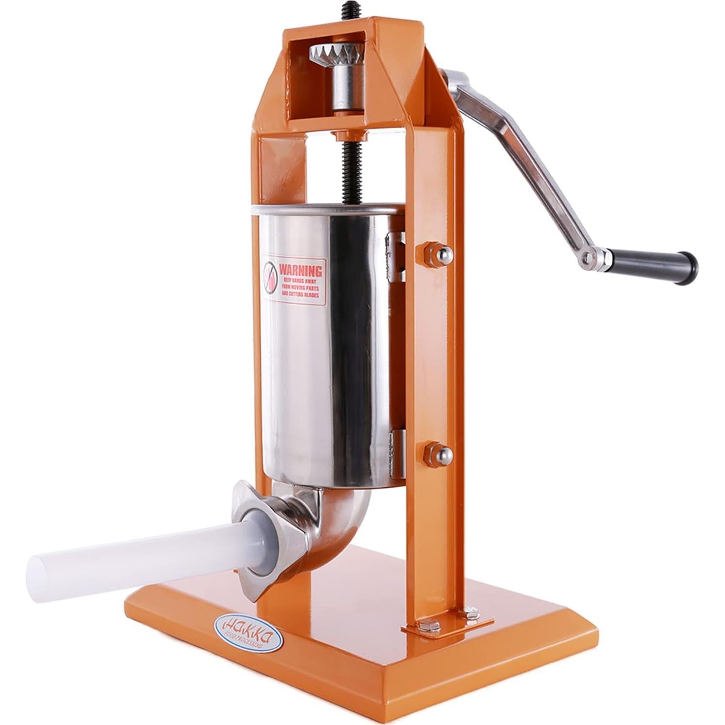 Embutidora de Salchichas Hakka 3L Vertical Acero Inoxidable