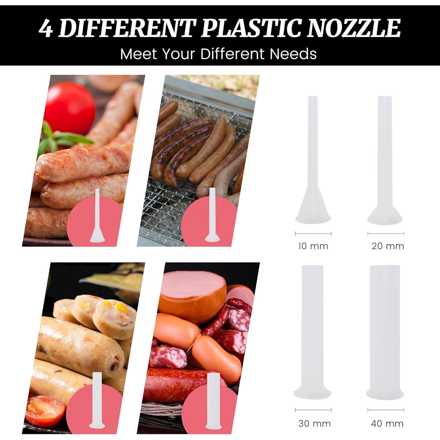 Embutidora de Salchichas Hakka 3L Vertical Acero Inoxidable