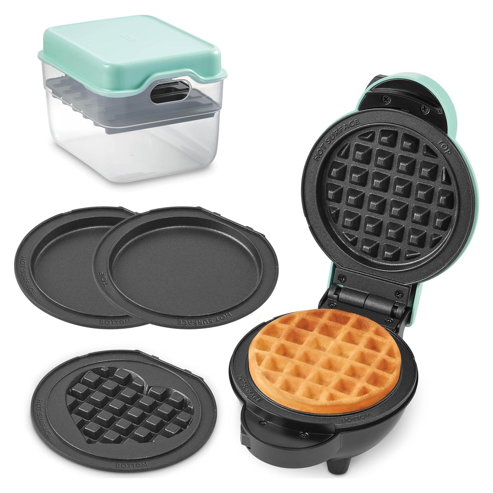 Mini Maker 3 en 1 DASH Aqua con 5 Placas Removibles