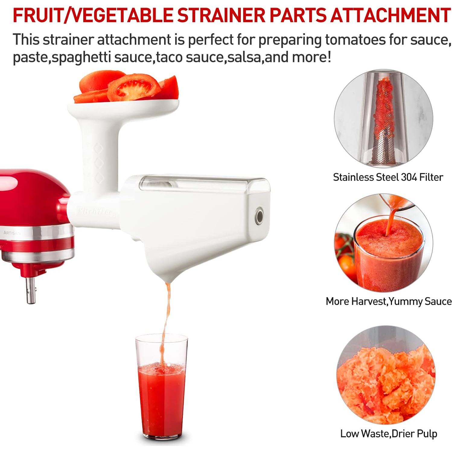 Juego de Accesorios KITCHTREE para Colador y Molinillo KitchenAid