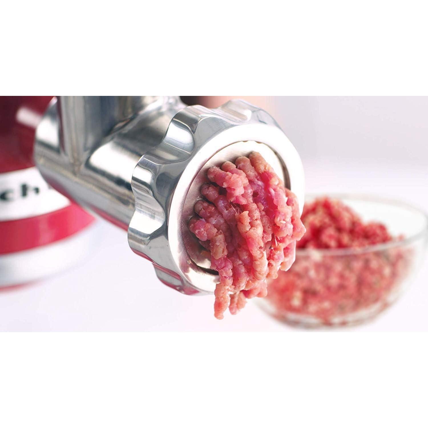 Picadora de Carne de Acero Inoxidable GVODE para KitchenAid