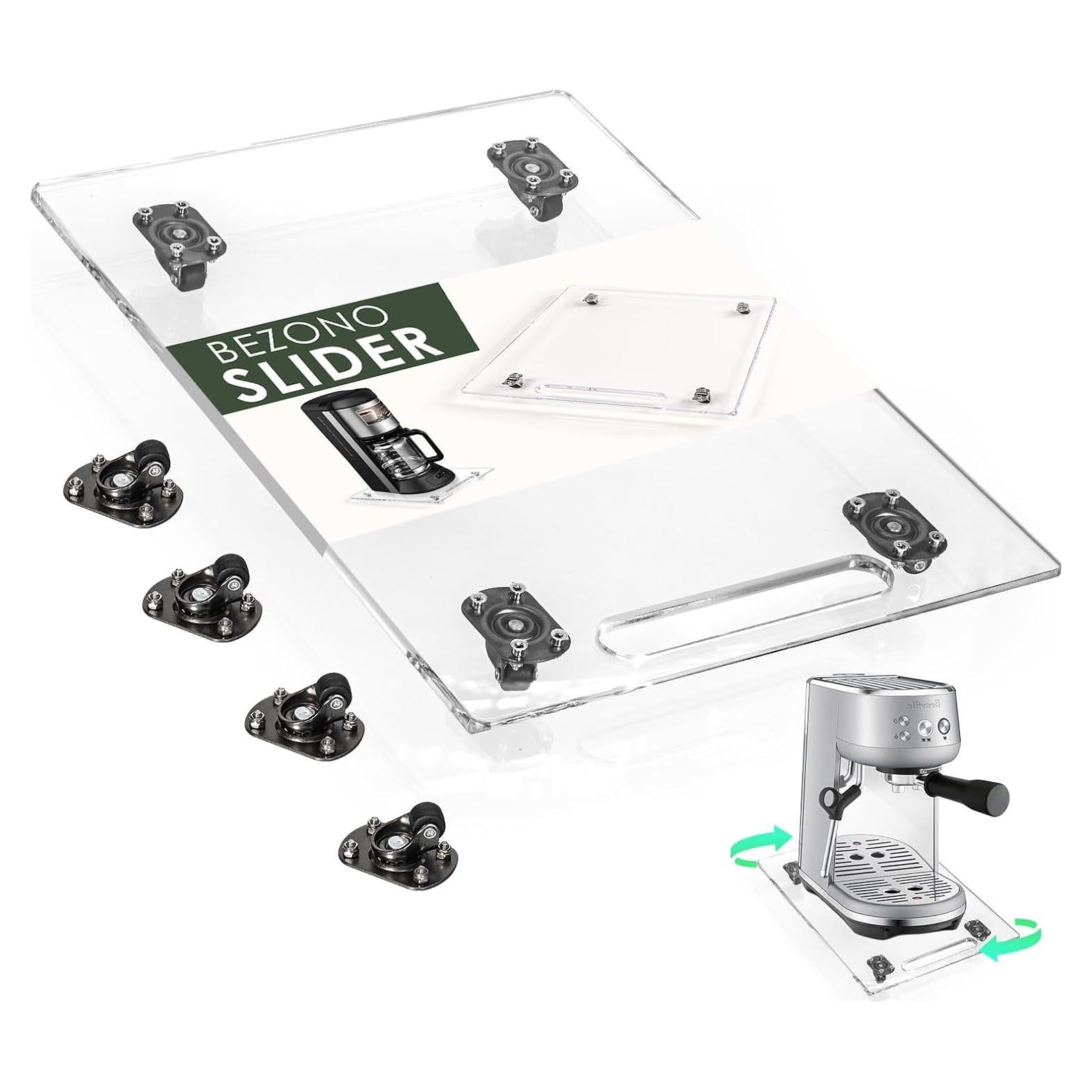 Bandeja Deslizante 360° BEZONO para Cafetera 35.6x24.9 cm