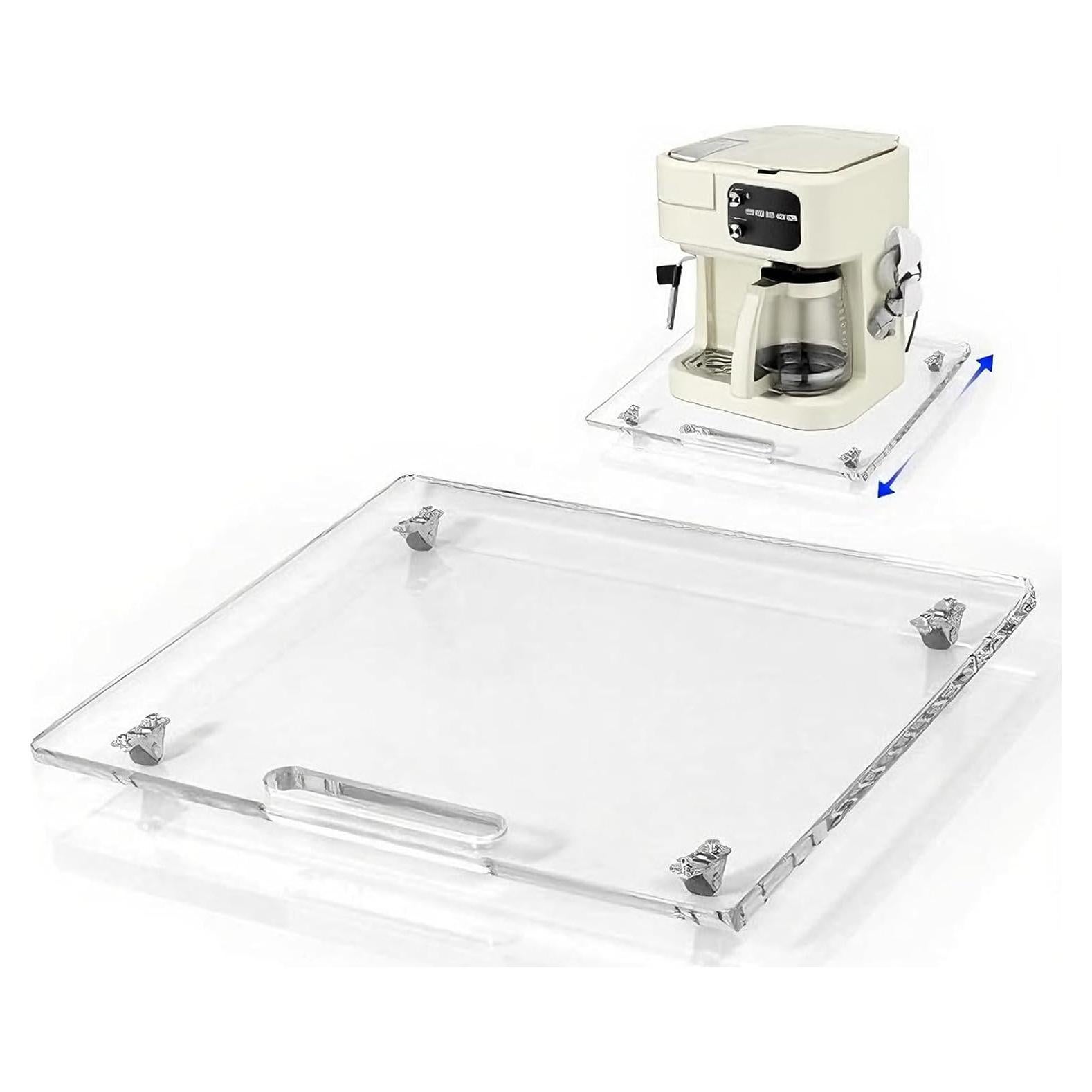 Bandeja Deslizante Acrílica para Cafetera Toowood 35.56x33.02cm