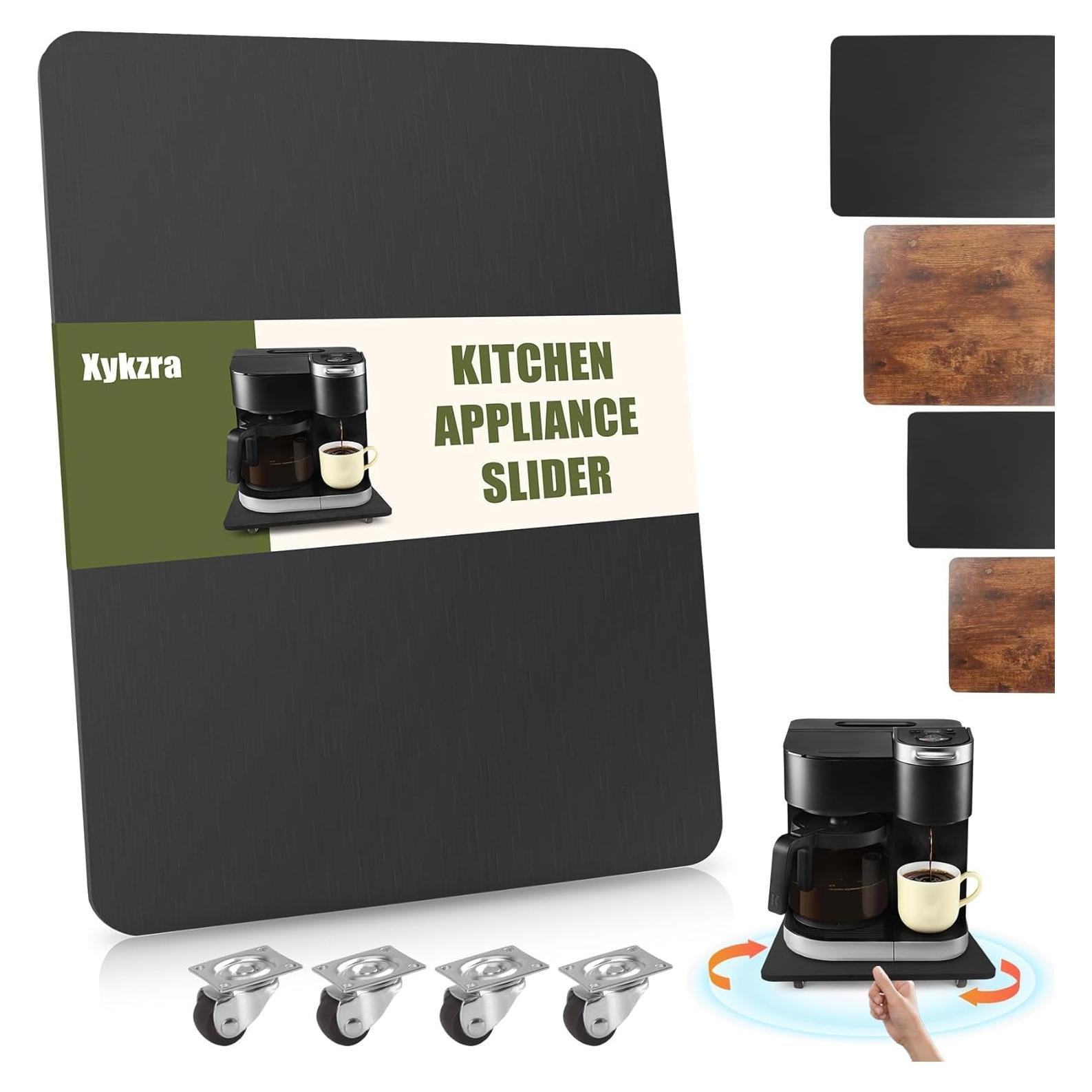 Bandeja Deslizante para Cafetera Xykzra 40.64x31.75cm Negra