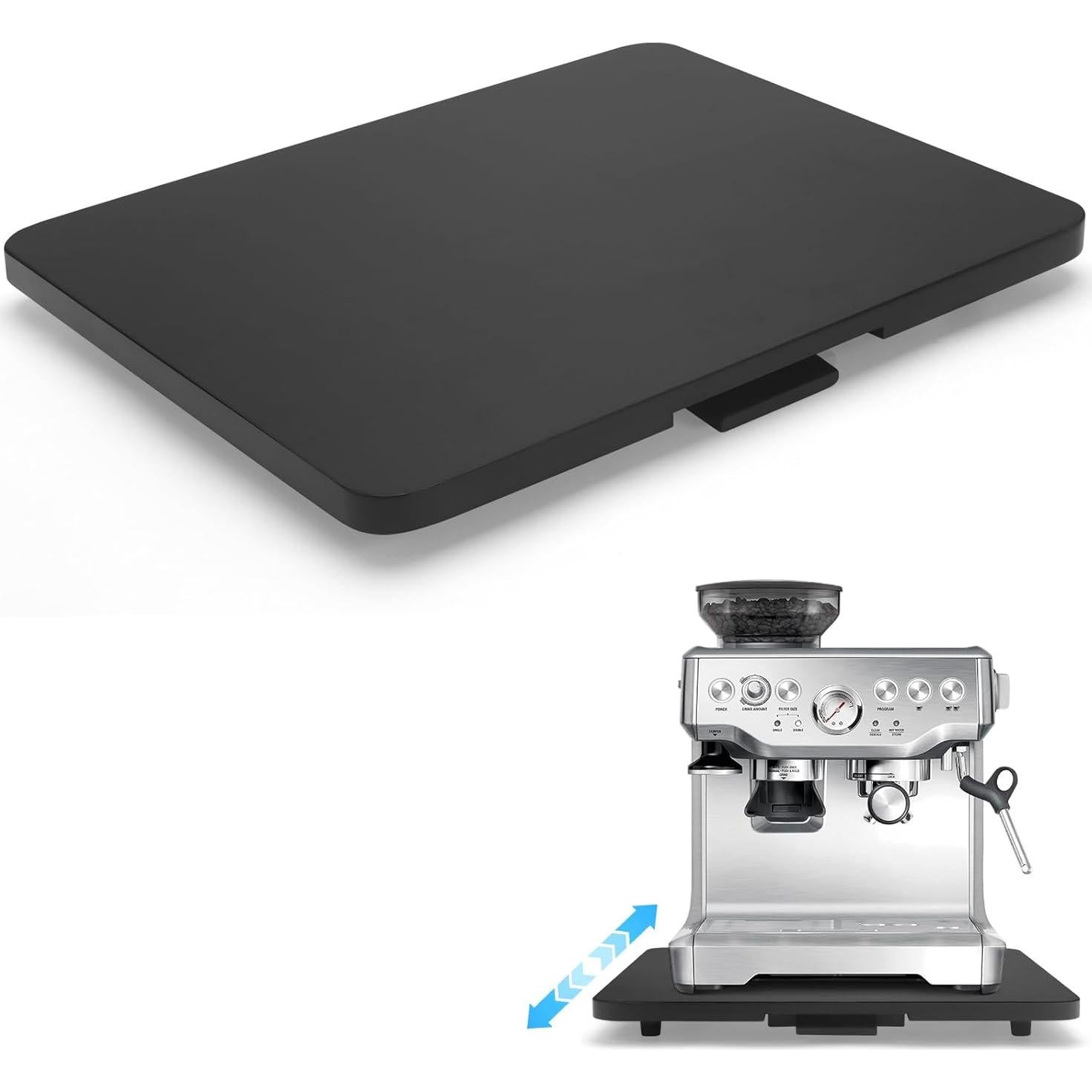 Bandeja deslizante de cocina JAYOBGO 40.3x33 cm negra