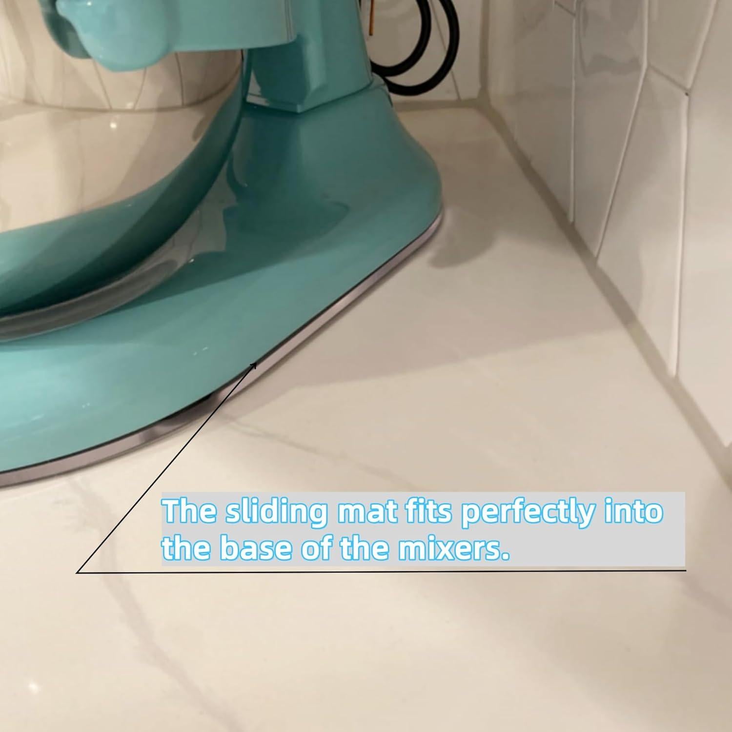 Bandeja deslizante acrílica KitchenAid 4.5-5Qt antideslizante