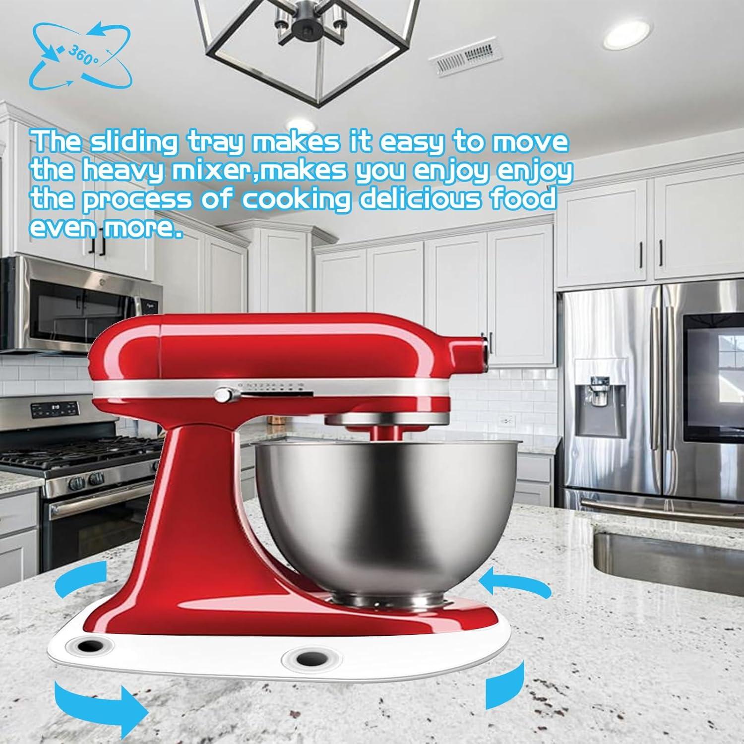 Bandeja deslizante acrílica KitchenAid 4.5-5Qt antideslizante