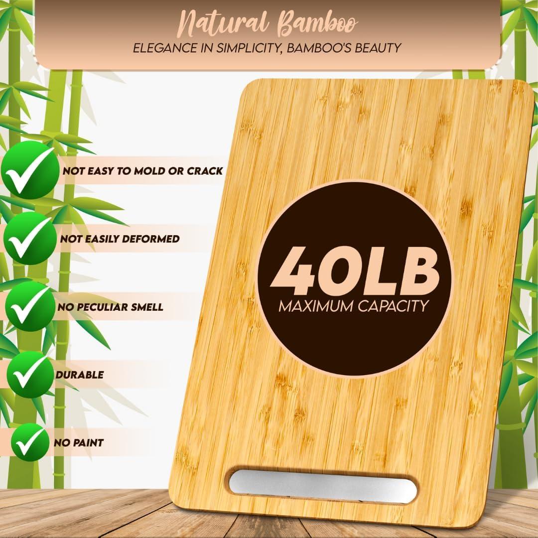 Bandeja deslizante de bambú KitchenAid 24.1x35.6 cm con ruedas