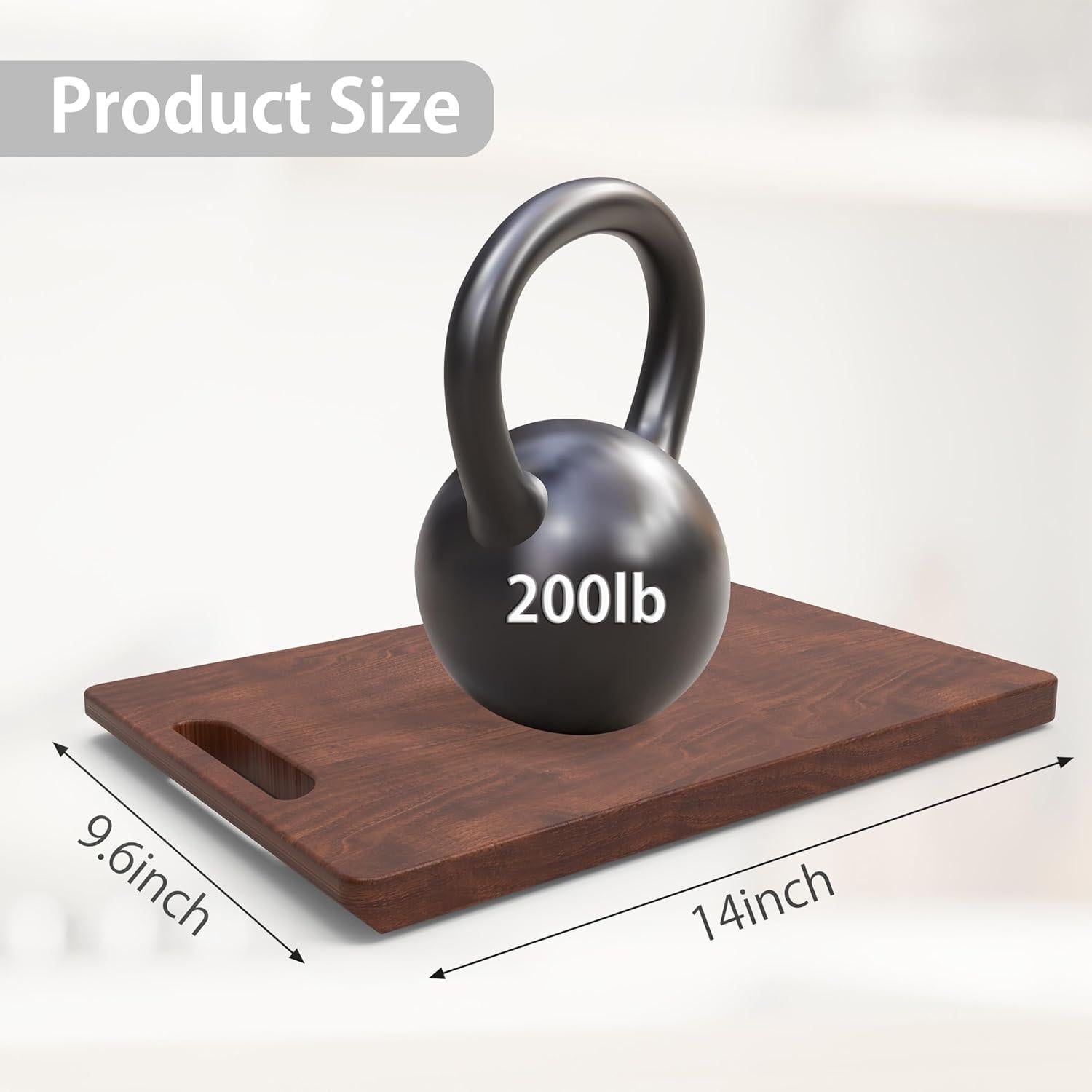 Bandeja Deslizante de Madera Ébano Vidafelic 90kg 35.6x24.4cm