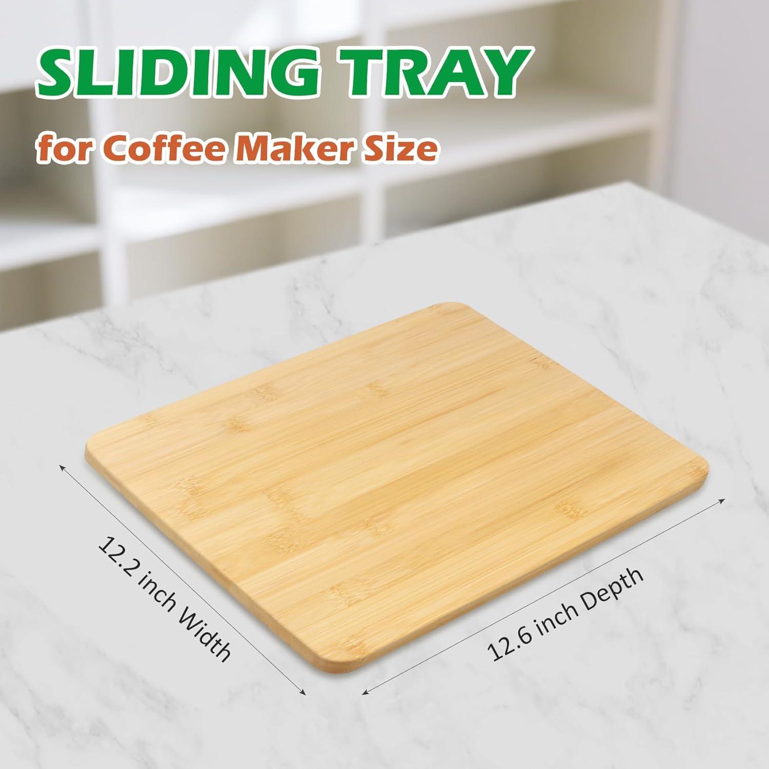 Deslizador de Electrodomésticos de Bambú Ninja ES601 32x30cm