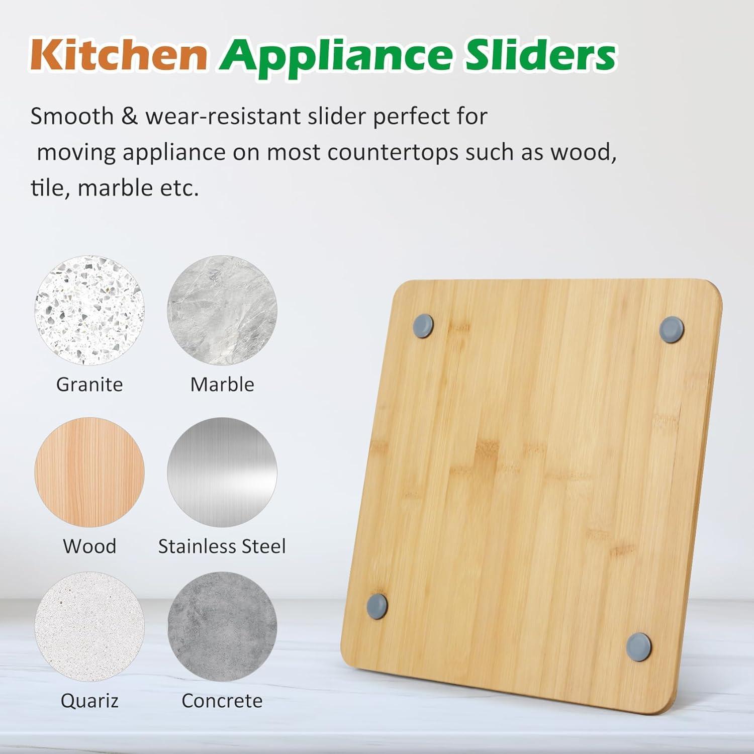 Deslizador de Electrodomésticos de Bambú Ninja ES601 32x30cm