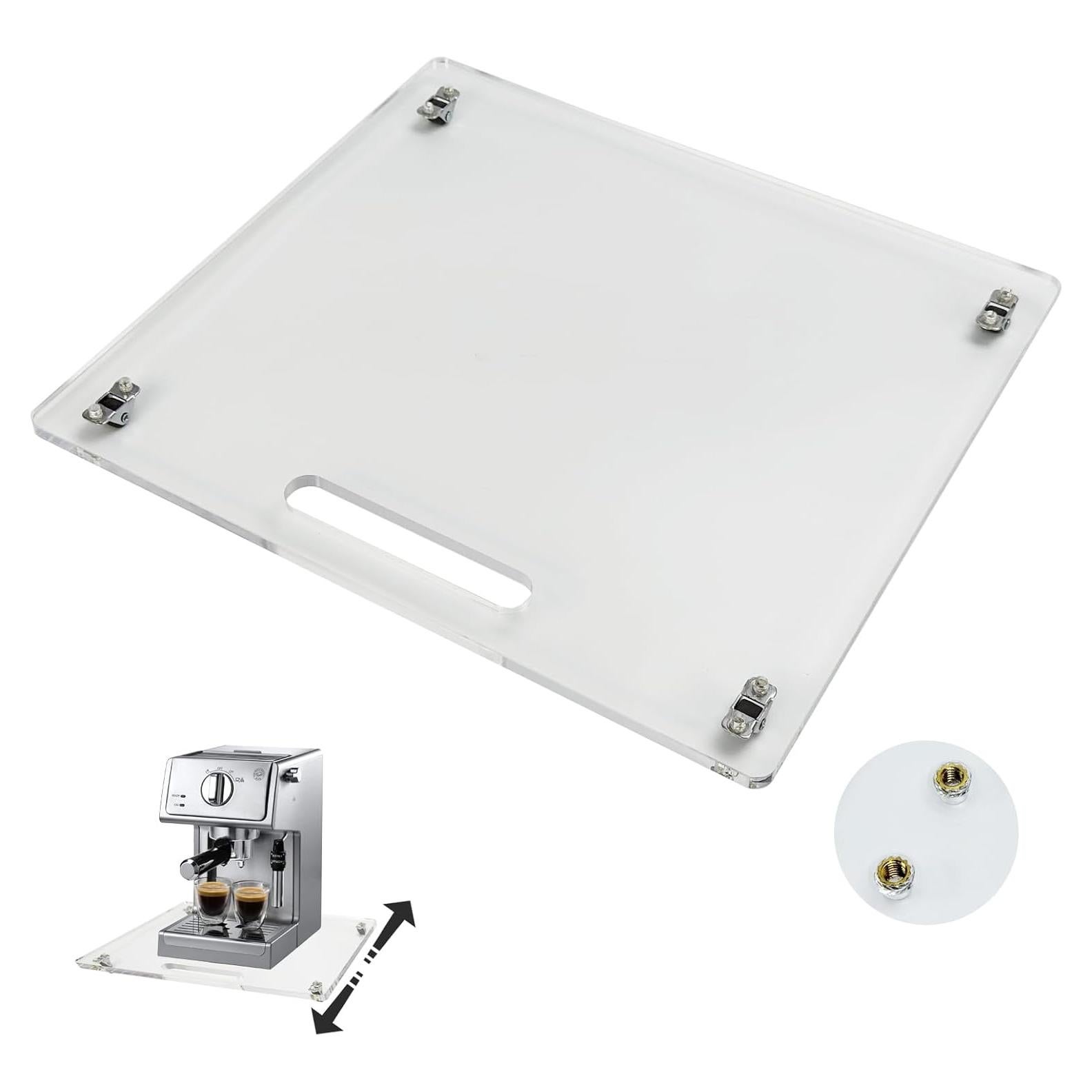 Bandeja Deslizante Acrílica Genérica 35.56x32cm para Electrodomésticos