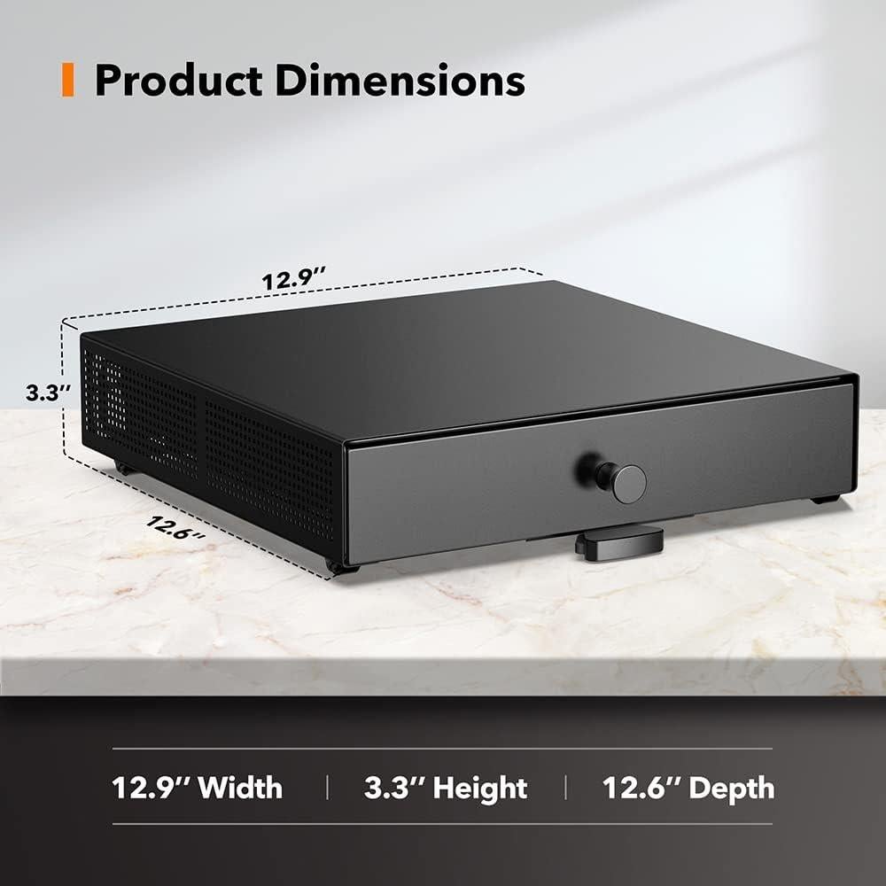 Soporte Deslizante para K Cup Goldlion - Organizador Negro 36 Cápsulas