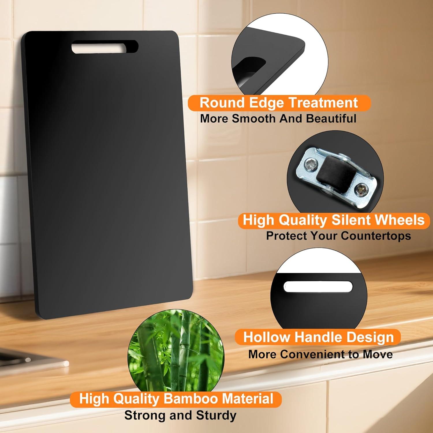 Deslizador de Electrodomésticos de Bambú Kidot 33x36 cm