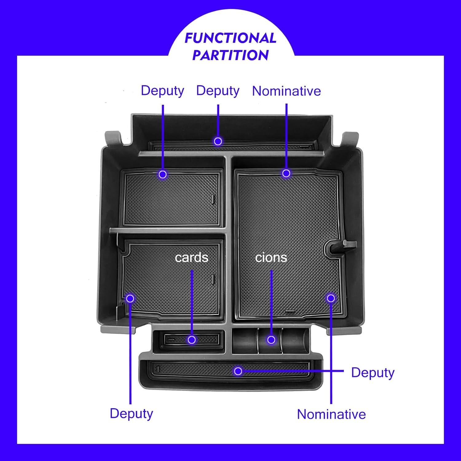 Bandeja Organizador Consola Central GMC Yukon Tahoe 2021-2024