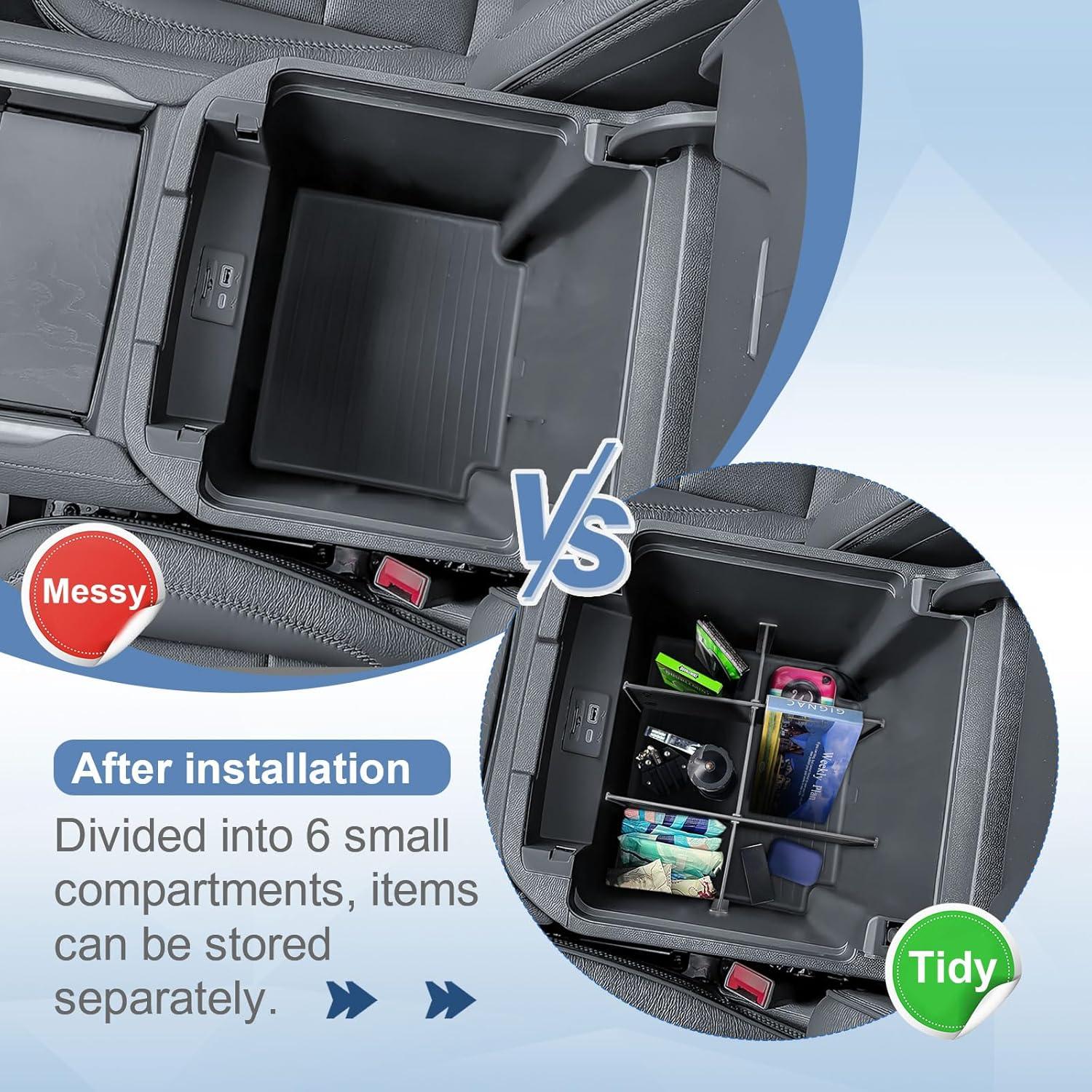 Organizador de Consola Central EDBETOS para Chevy Tahoe 2021-2025