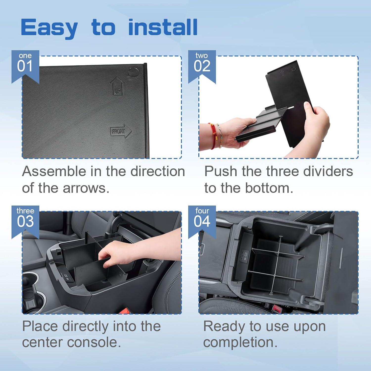 Organizador de Consola Central EDBETOS para Chevy Tahoe 2021-2025