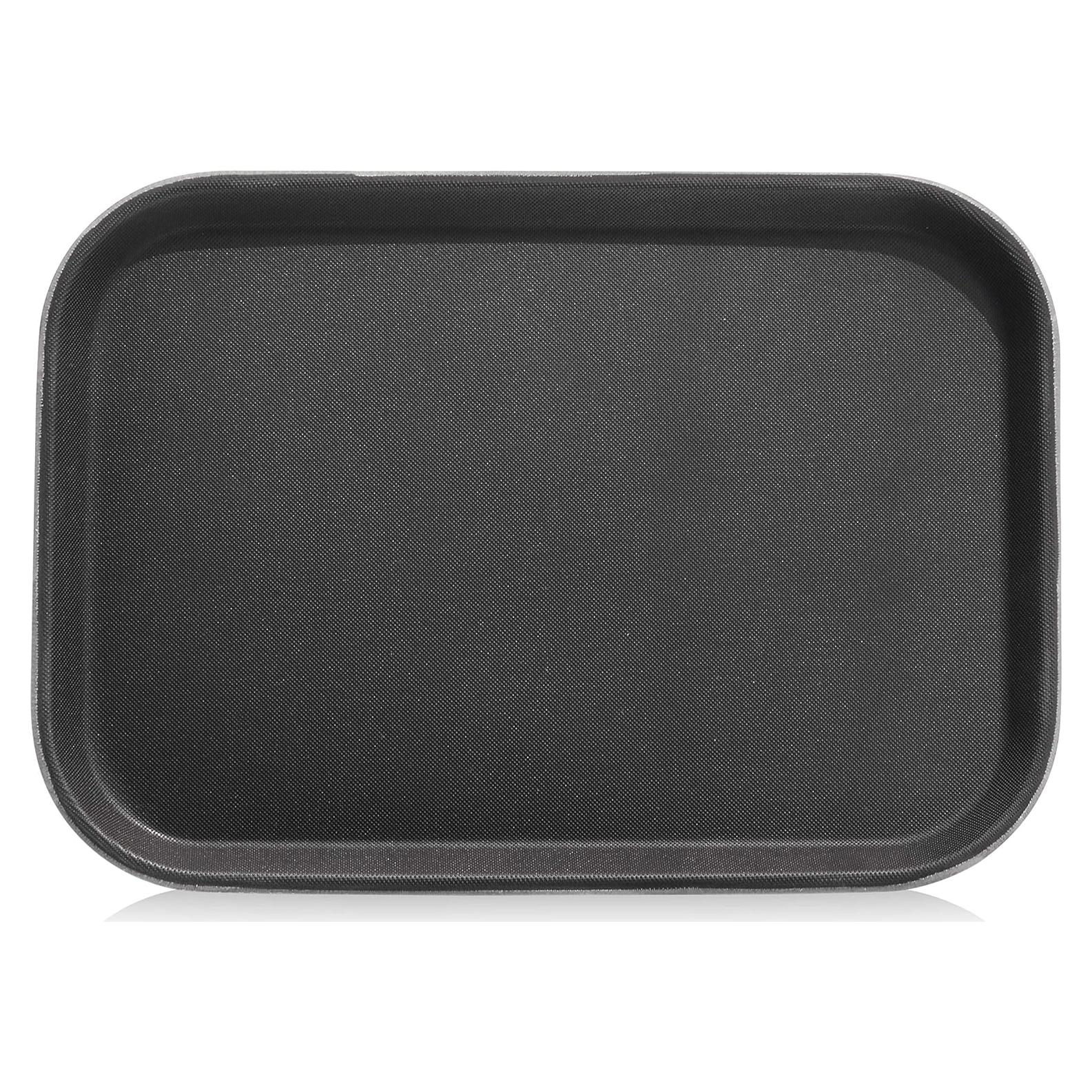 Bandeja de Servicio Antideslizante New Star 35.6x25.4cm Negra