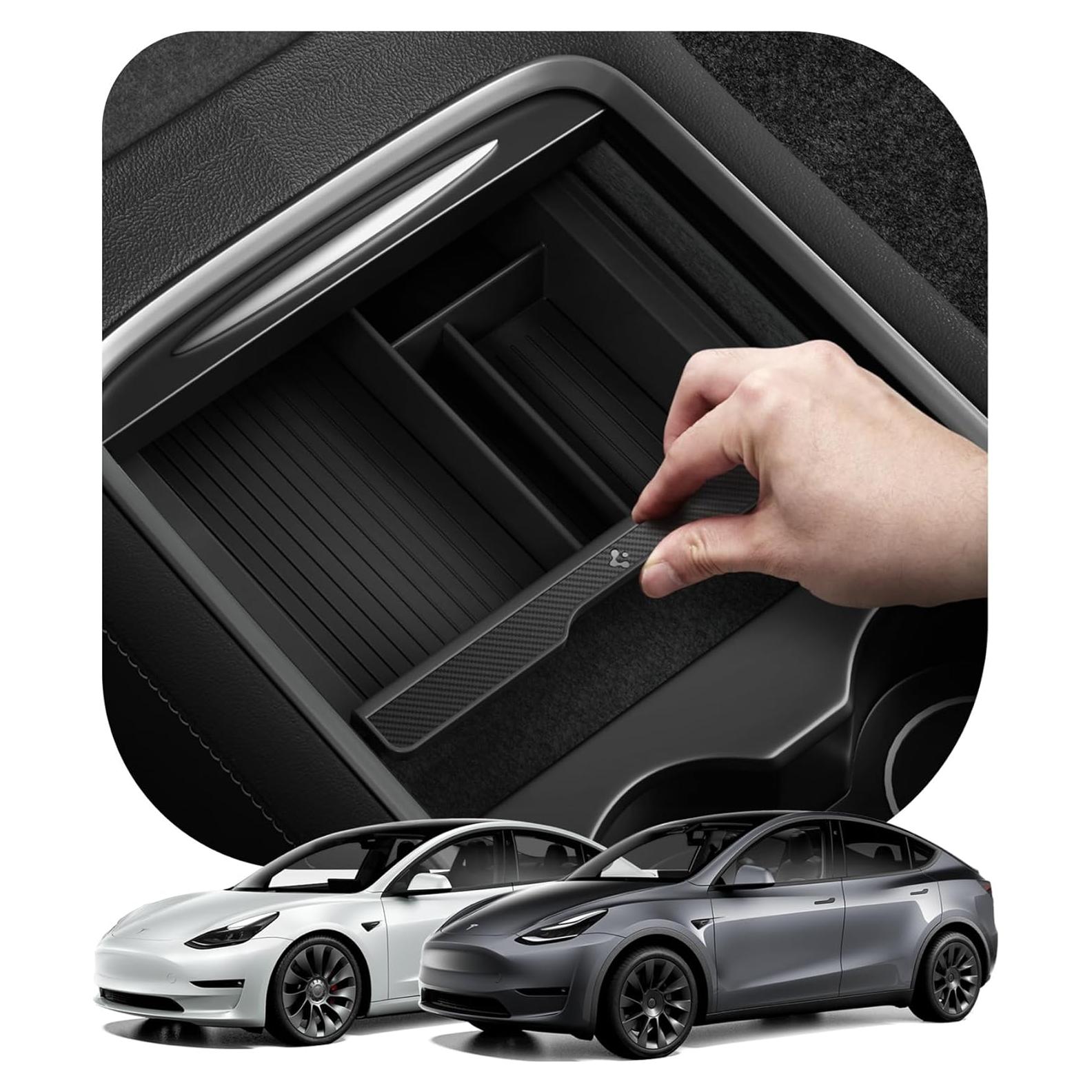 Organizador de Consola Central Spigen TO220 para Tesla Model Y y 3