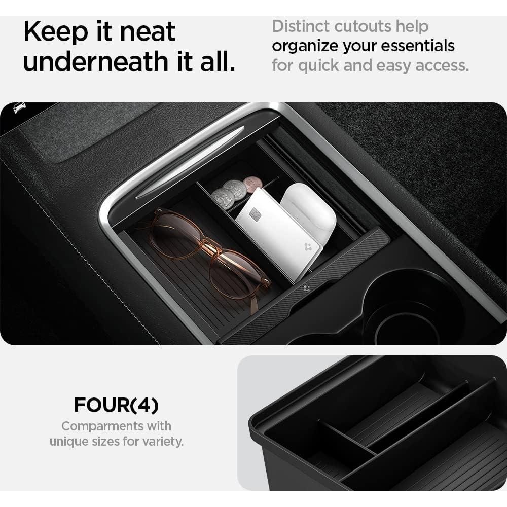 Organizador de Consola Central Spigen TO220 para Tesla Model Y y 3