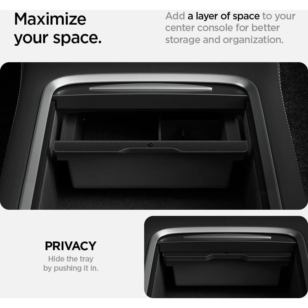 Organizador de Consola Central Spigen TO220 para Tesla Model Y y 3