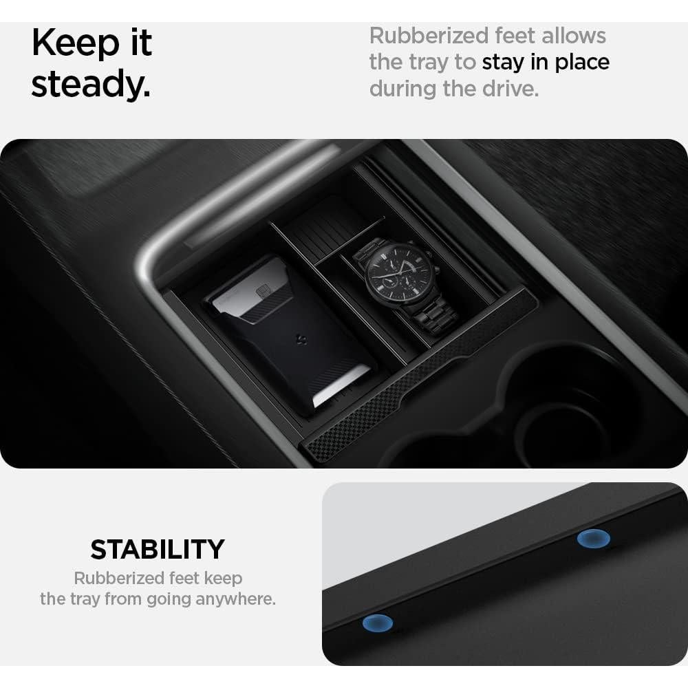 Organizador de Consola Central Spigen TO220 para Tesla Model Y y 3