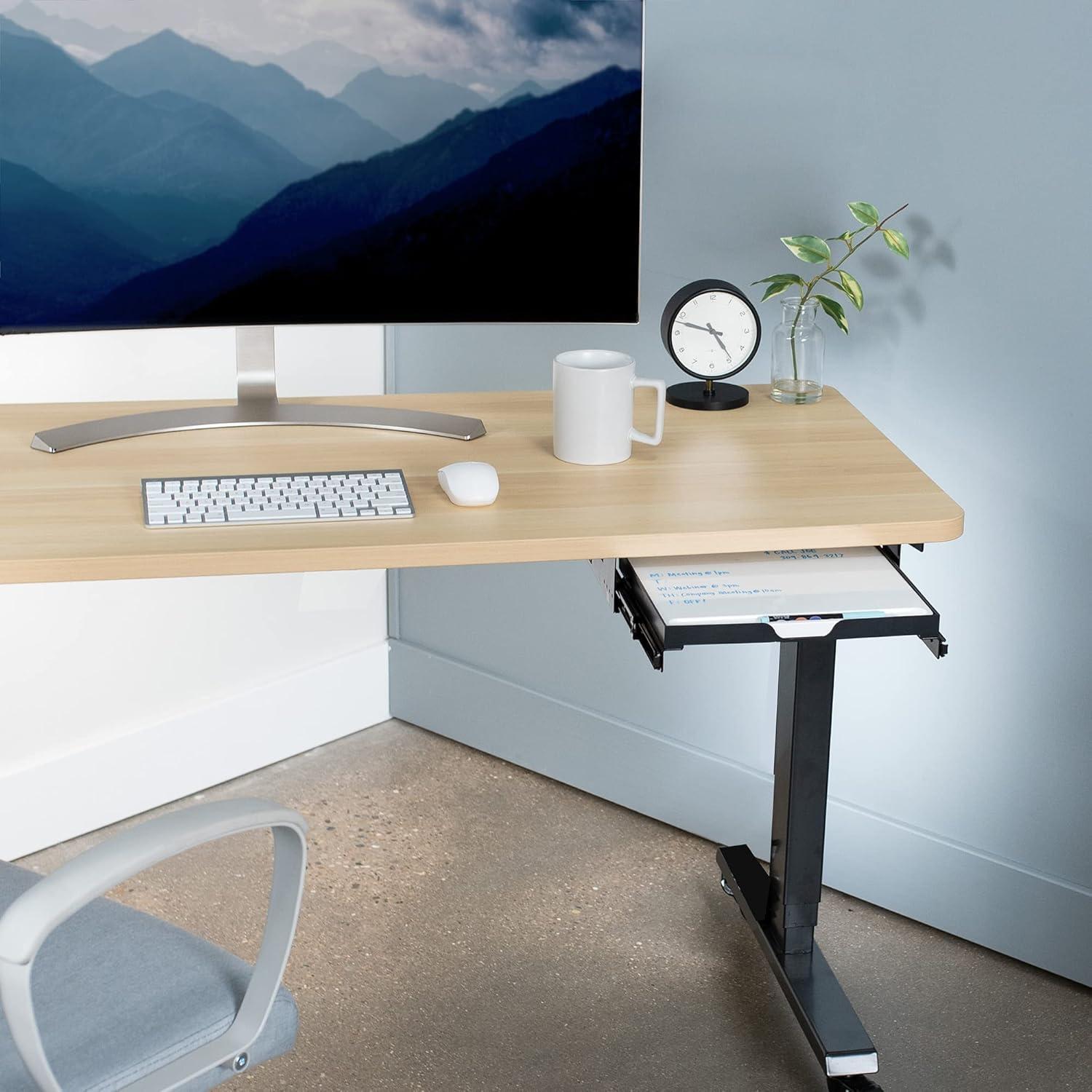 Cajón Deslizante Pizarra Blanca VIVO 28x25 cm para Escritorio