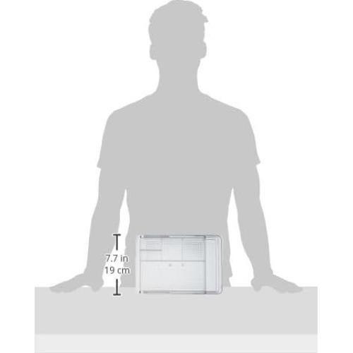 Organizador de Cajón Expandible iDesign Clarity 28.6 a 46.99 cm