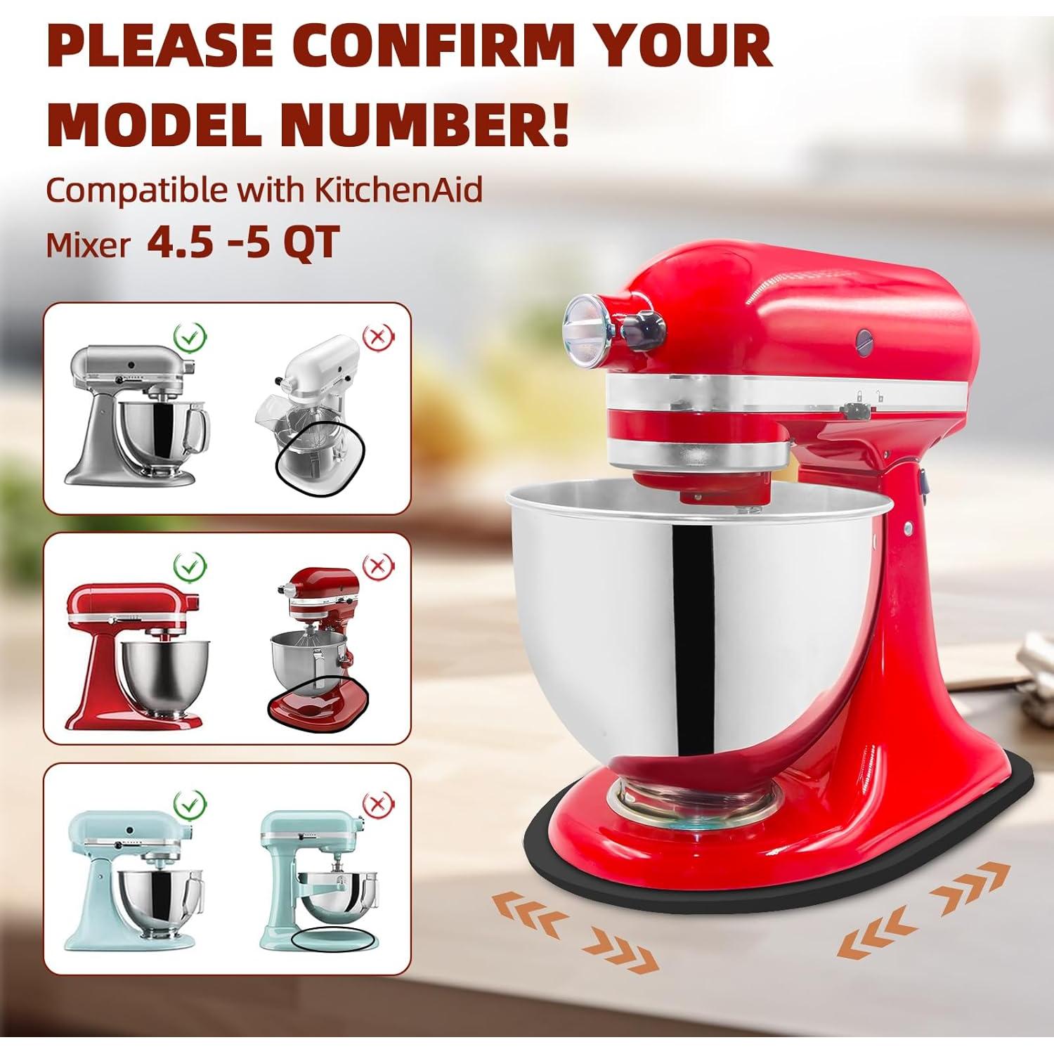 Deslizador de Mezclador Kitchen Aid 4.5-5 QT Bambú Negro