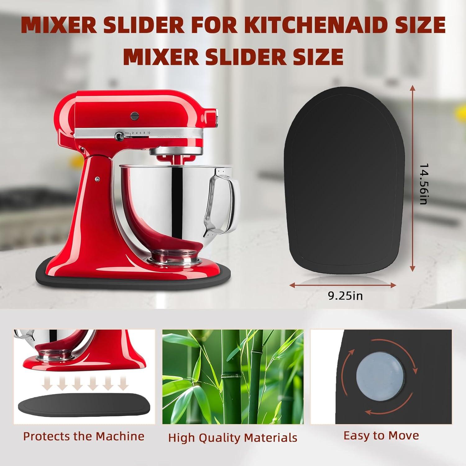 Deslizador de Mezclador Kitchen Aid 4.5-5 QT Bambú Negro