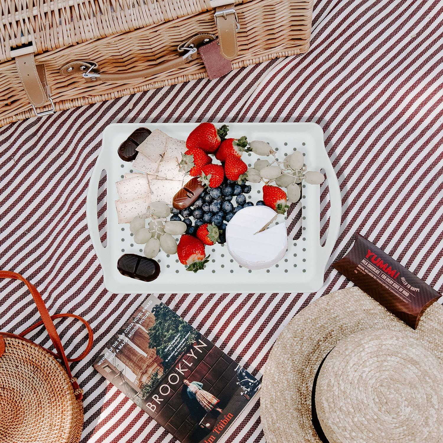 Bandeja de Servicio Antideslizante LONEA 2 Piezas 42.4x29.2cm