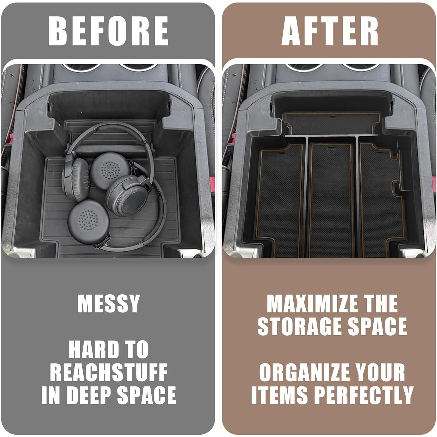 Organizador de Consola Central Muslogy para GMC Yukon 2021-2025