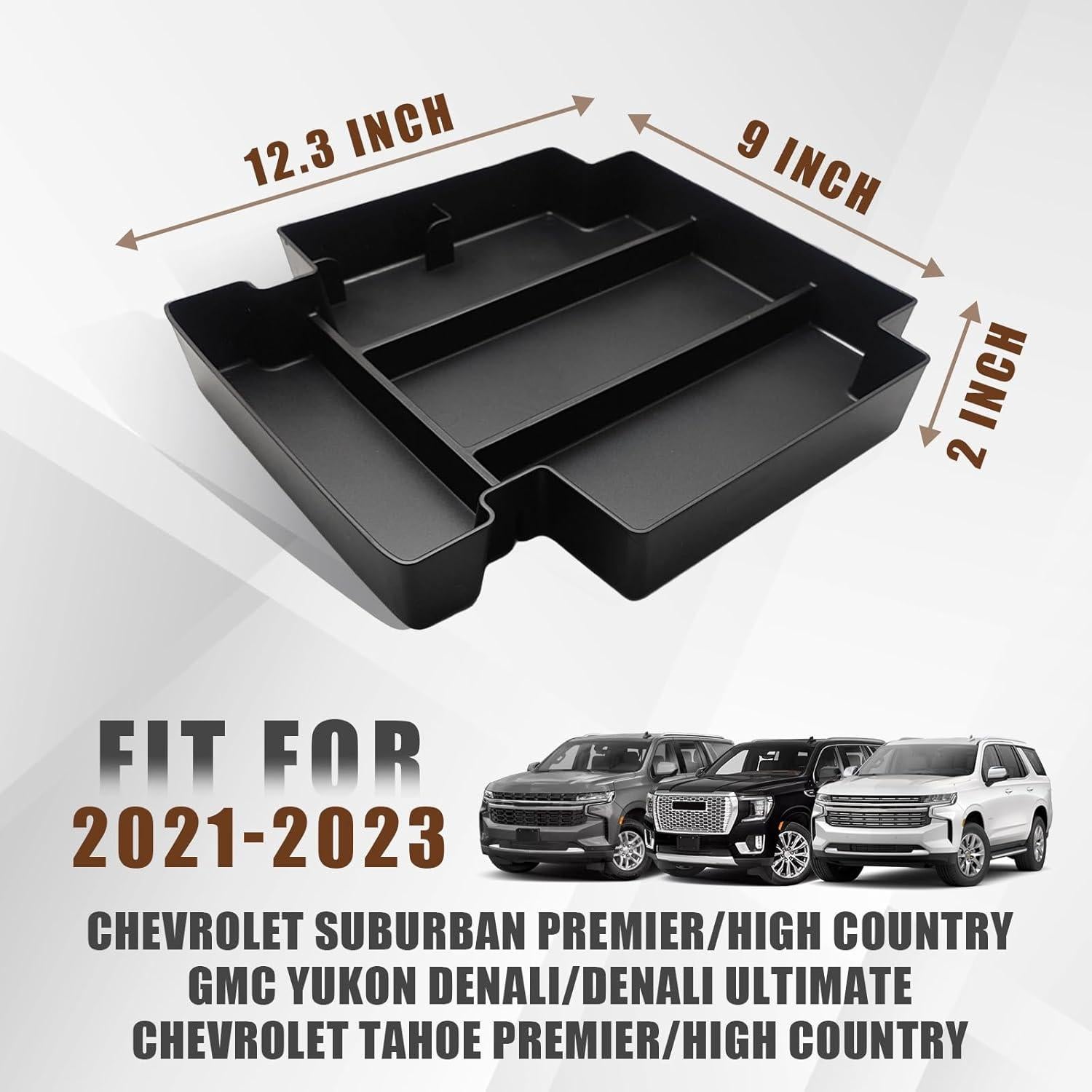 Organizador de Consola Central Muslogy para GMC Yukon 2021-2025