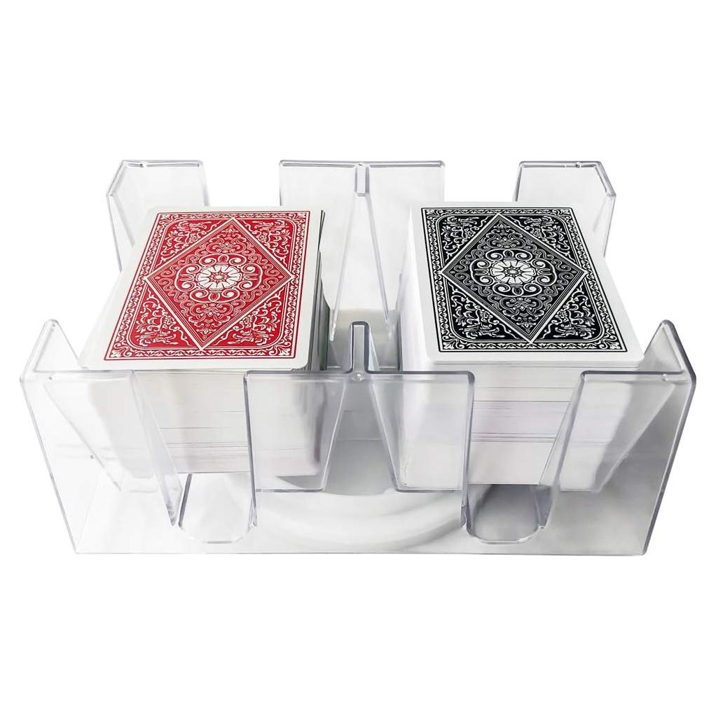 Bandeja Revolvente para 6 Barajas de Cartas Yuanhe