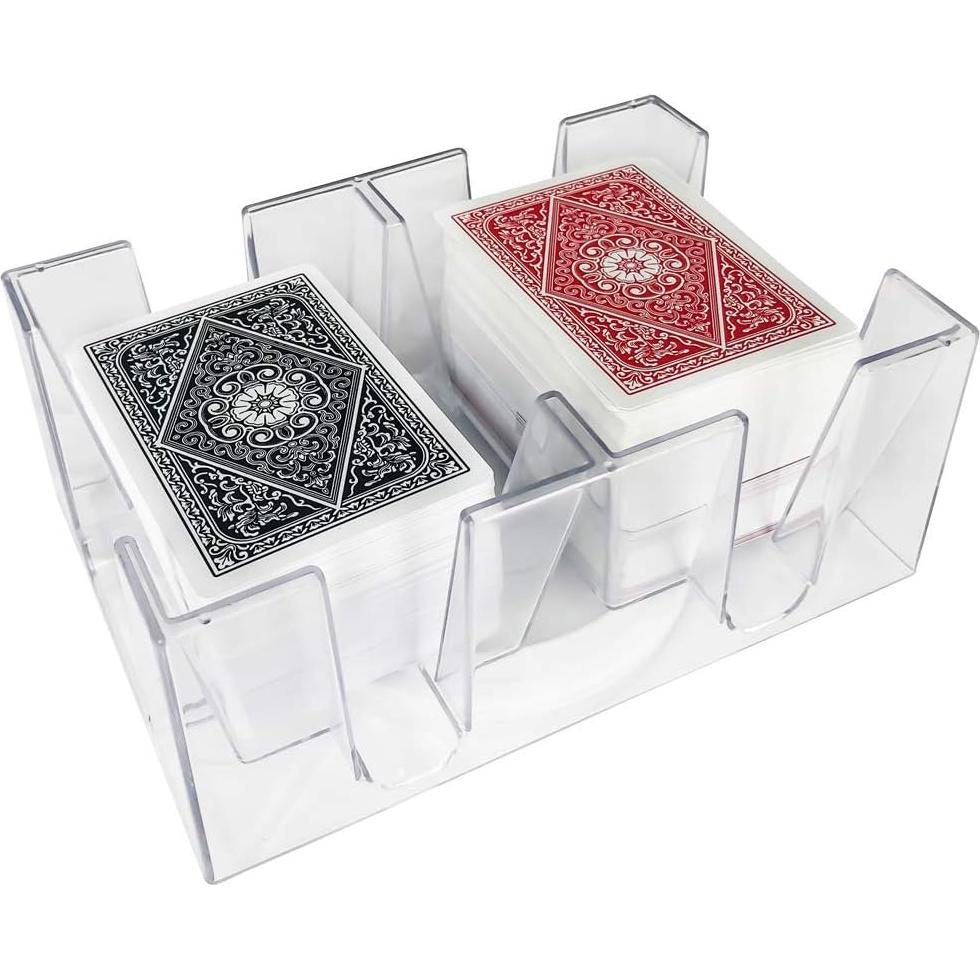 Bandeja Revolvente para 6 Barajas de Cartas Yuanhe