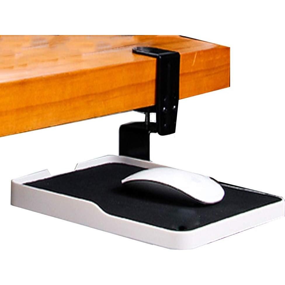 Soporte Ergonómico para Ratón FUZADEL Negro - Plataforma Deslizante