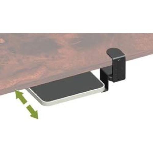 Soporte Ergonómico para Ratón FUZADEL Negro - Plataforma Deslizante