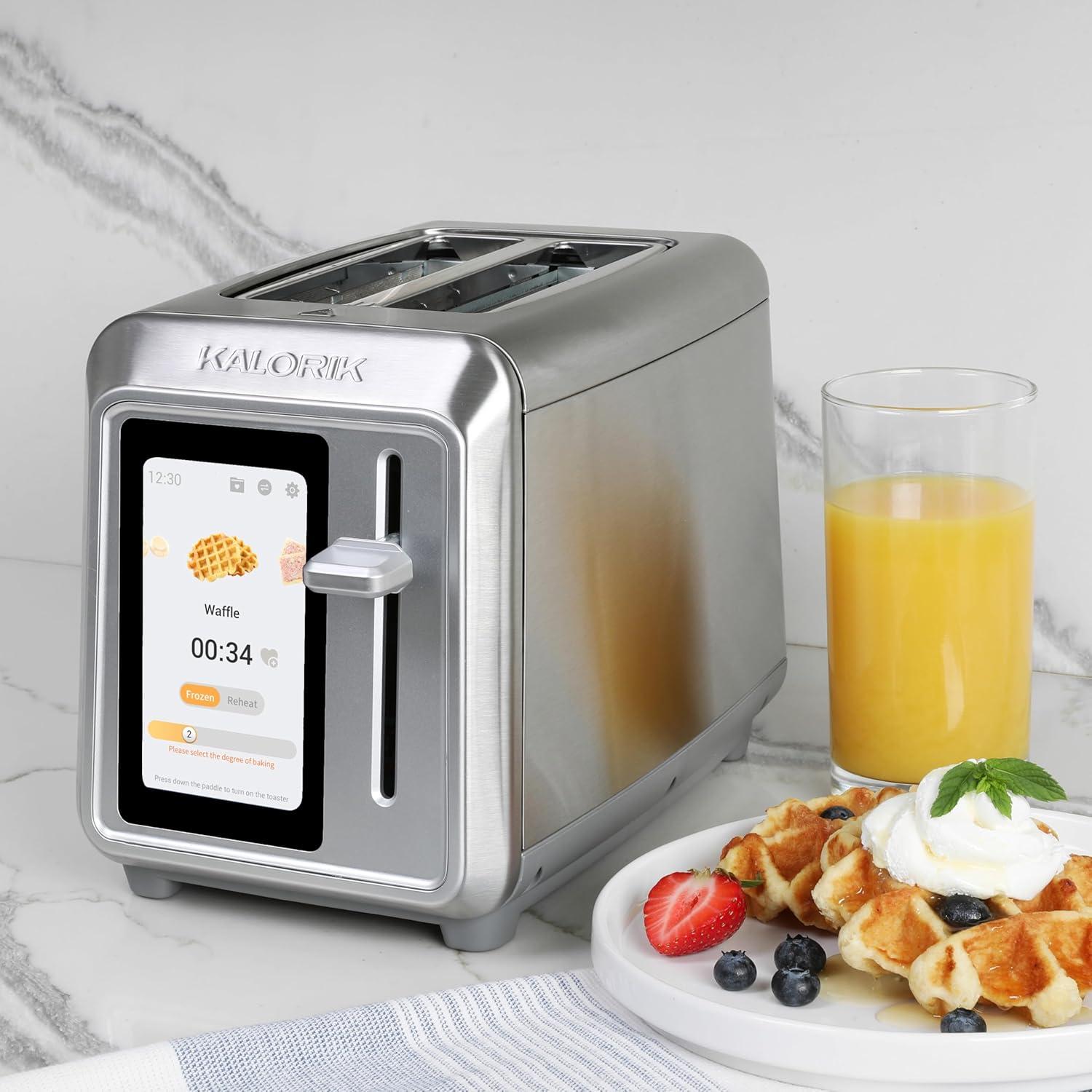 Tostadora Kalorik VIVID 2 Rebanadas Acero Inoxidable 1000W TFT