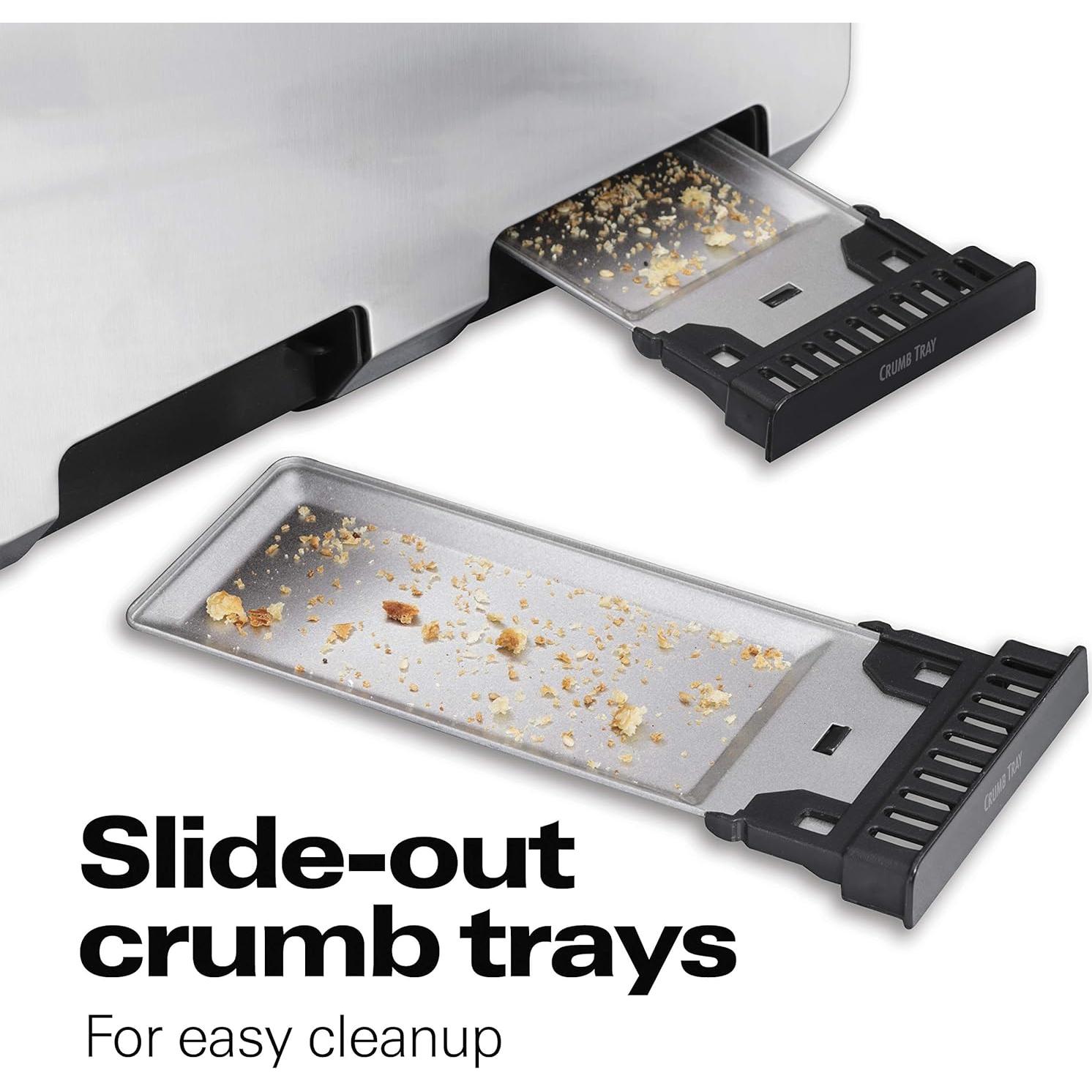 Tostadora Digital Hamilton Beach 4 Rebanadas Acero Inoxidable