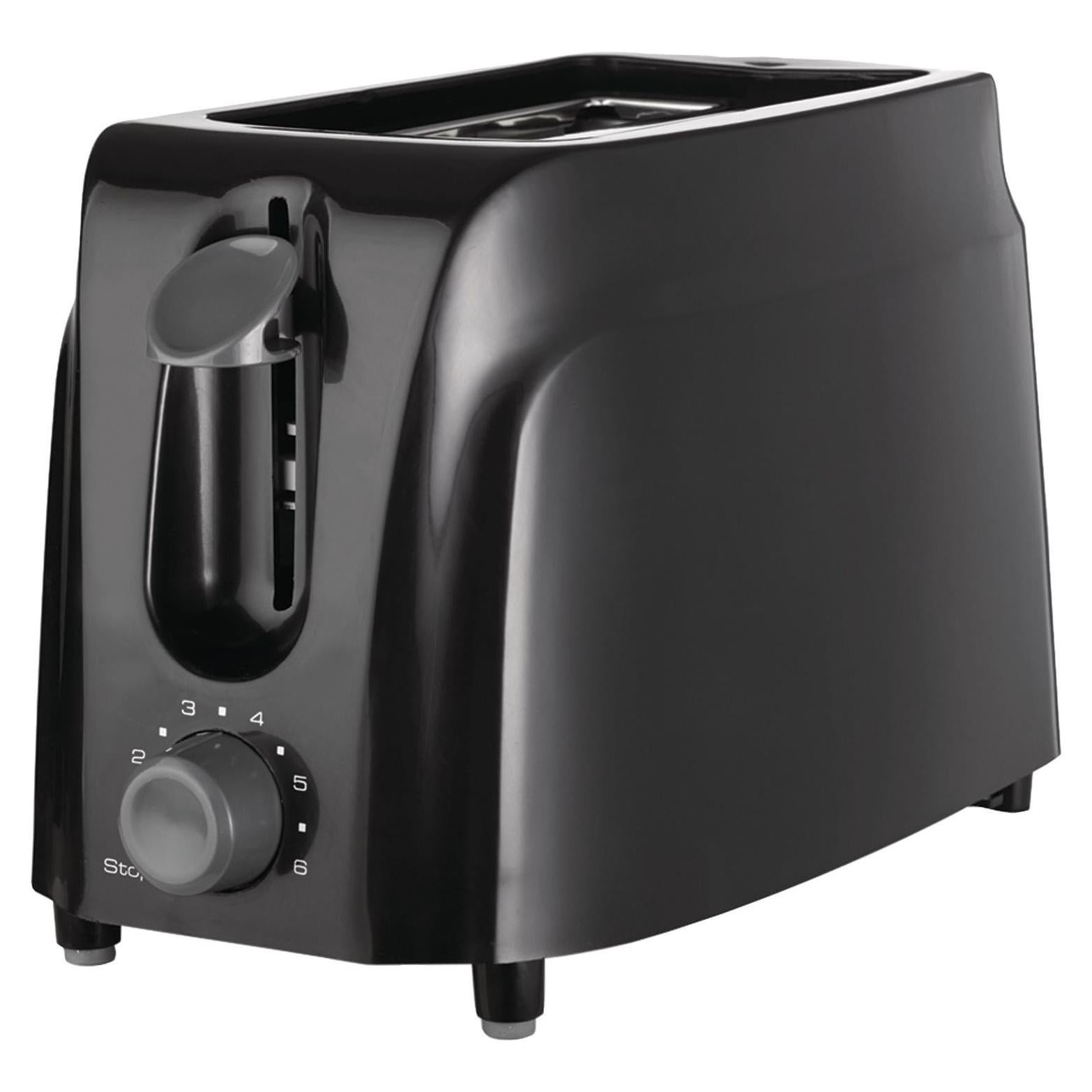 Tostadora Brentwood TS-260B 2 Rebanadas Tacto Frío Negra