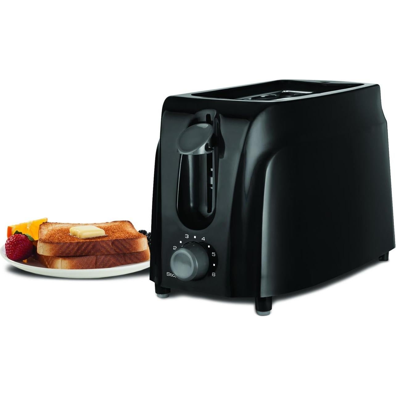 Tostadora Brentwood TS-260B 2 Rebanadas Tacto Frío Negra