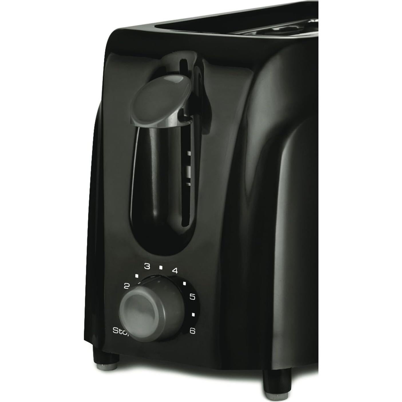 Tostadora Brentwood TS-260B 2 Rebanadas Tacto Frío Negra