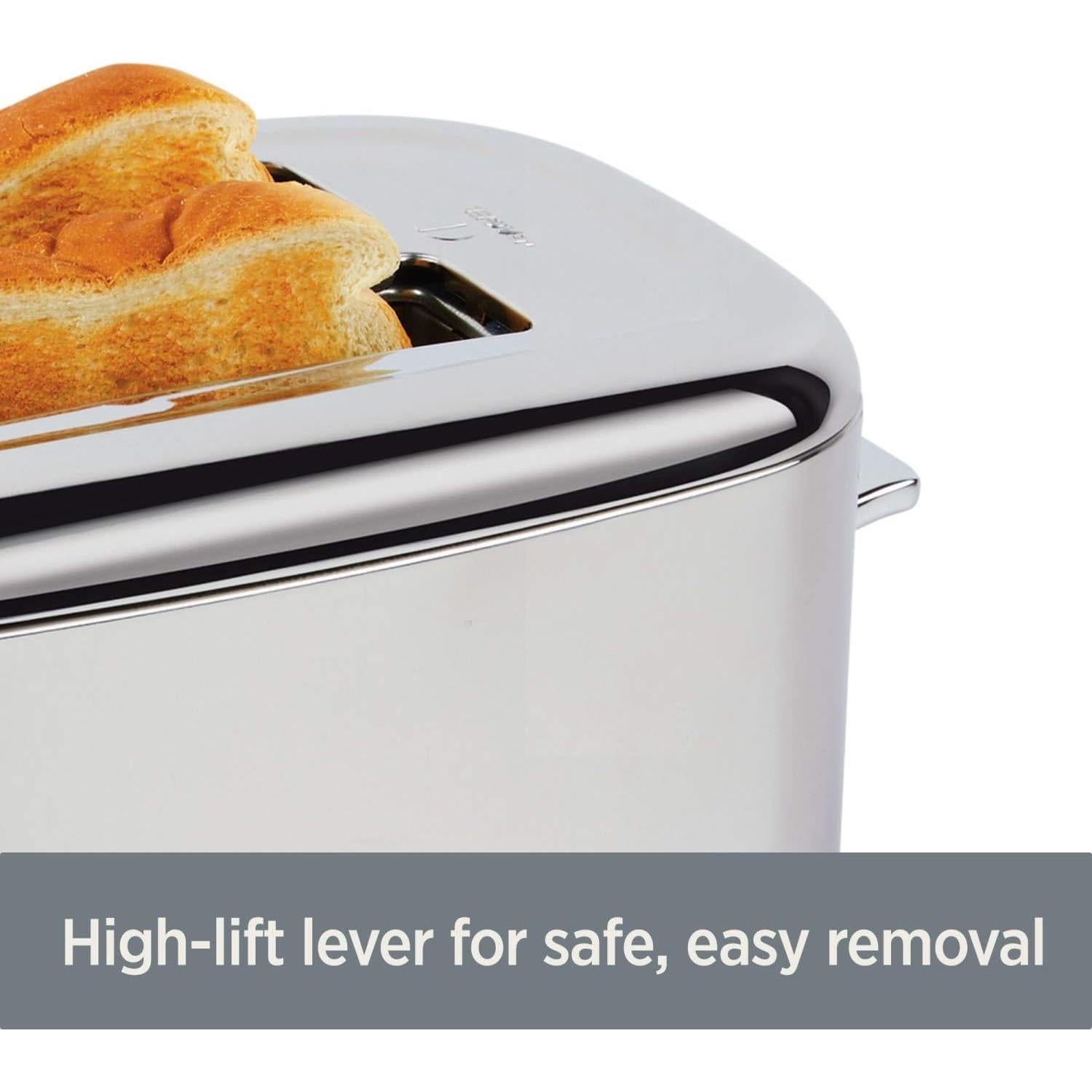 Tostadora de 2 Rebanadas All-Clad Acero Inoxidable LED 900W